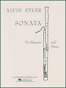 SONATA BASSOON SOLO cover